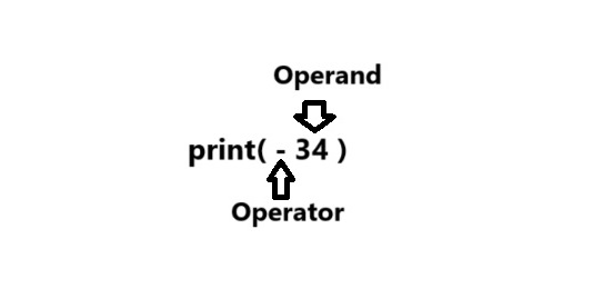 Python operator with single operand